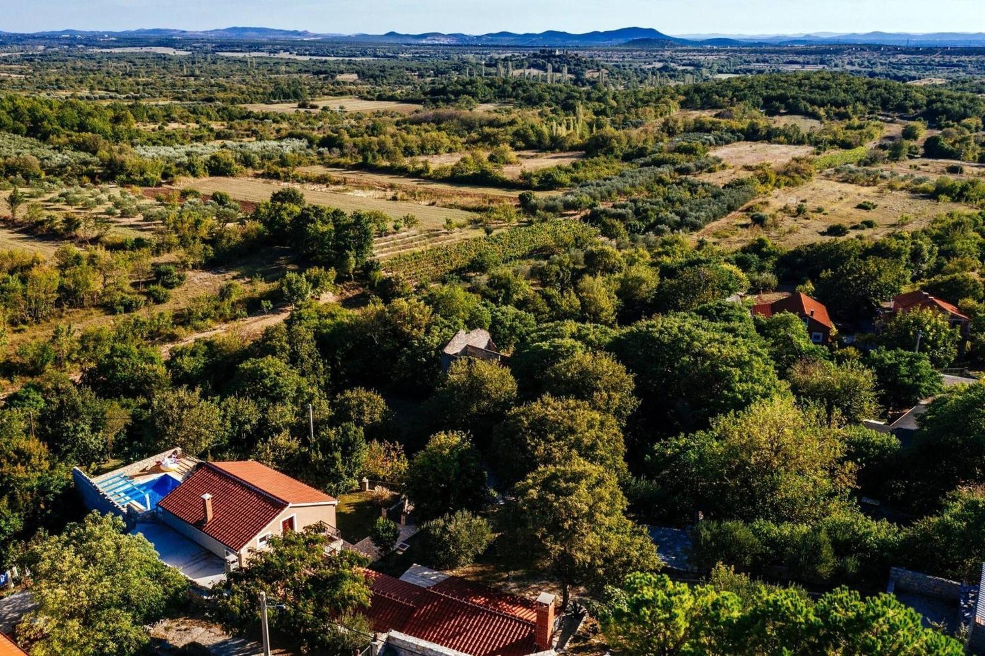 My Dalmatia - Holiday Home Korlat With Private Pool Benkovac Dış mekan fotoğraf